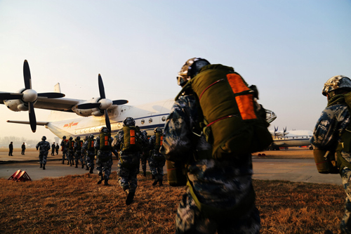 中國空降兵喜迎成立六十六周年華誕