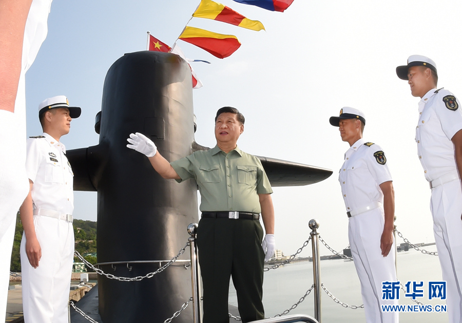 習近平在視察北部戰(zhàn)區(qū)海軍時強調 貫徹轉型建設要求 鍛造海上精兵勁旅